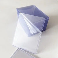 Fundas Top Loader 35PT - Pack 50 Uds con Película Protectora para Cartas Pokémon, One Piece y TCG