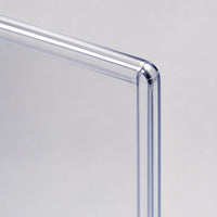 Detalle del canto rigido de la funda top loader